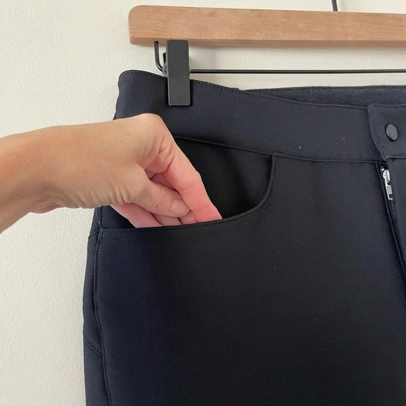 Ibex Climawool Lite Wool Pants Womens 10 Merino Soft Shell Hiking Snow Ski - Picture 2 of 13